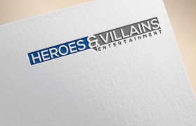 Logo Design entry 2107176 submitted by Armoza10 to the Logo Design for Heroes and Villains Entertainment run by mgoerg