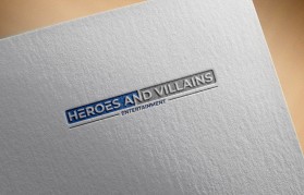 Logo Design entry 2107284 submitted by MuhammadR to the Logo Design for Heroes and Villains Entertainment run by mgoerg