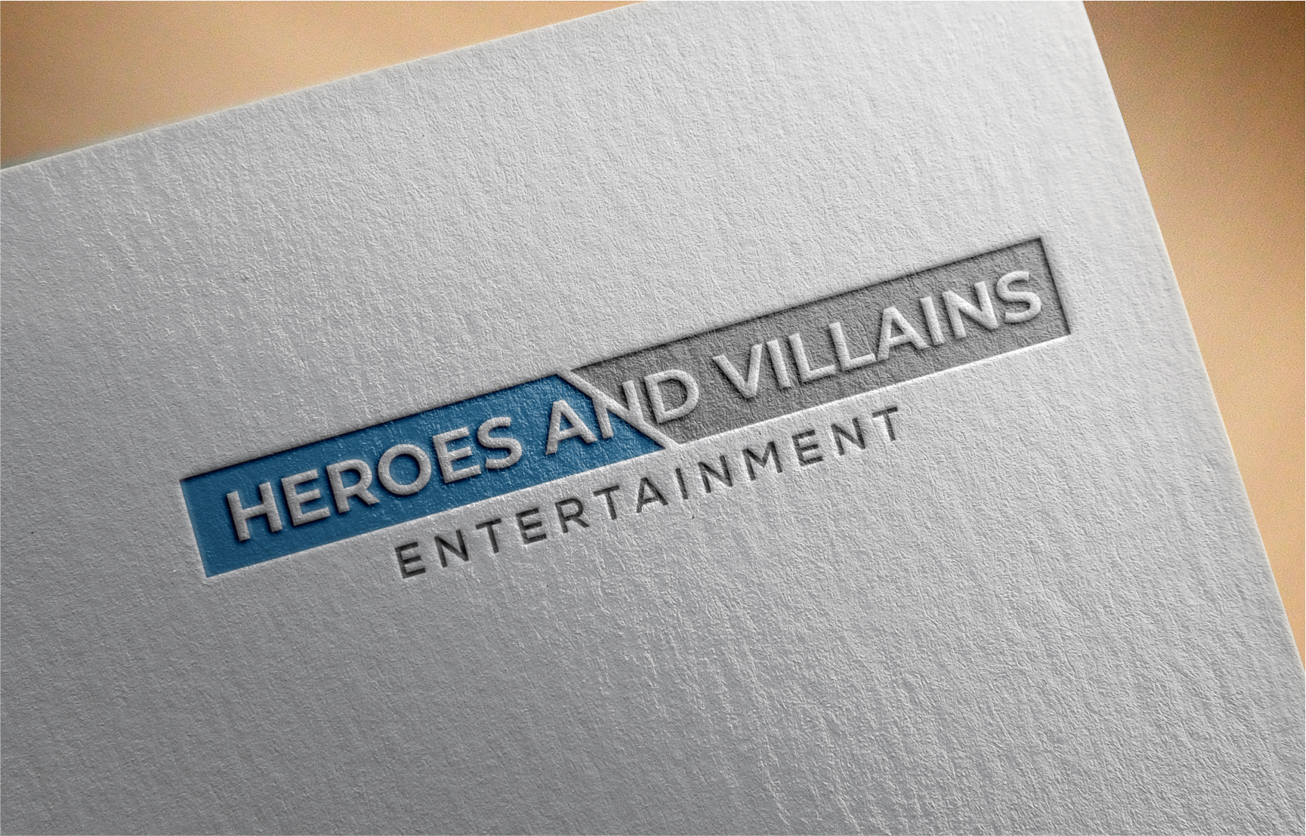 Logo Design entry 2107227 submitted by Crownn to the Logo Design for Heroes and Villains Entertainment run by mgoerg