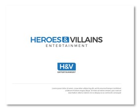 Logo Design Entry 2107398 submitted by samsyed to the contest for Heroes and Villains Entertainment run by mgoerg