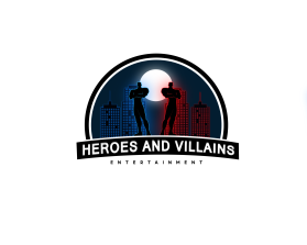 Logo Design Entry 2107402 submitted by Haninas to the contest for Heroes and Villains Entertainment run by mgoerg