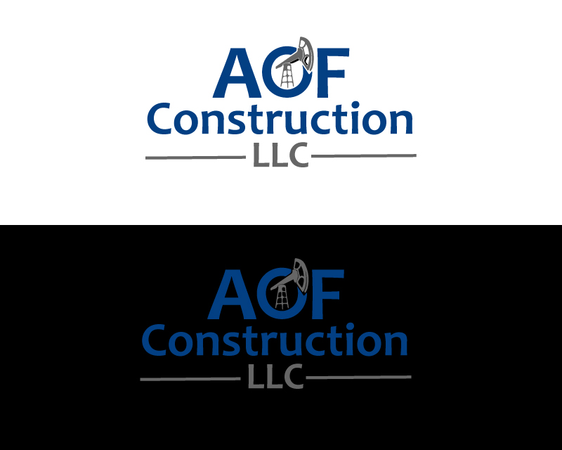 Logo Design entry 2107622 submitted by juons to the Logo Design for AOF Construction LLC run by gbanta