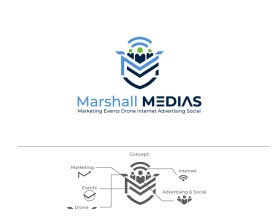 Logo Design Entry 2108244 submitted by riffa14 to the contest for Marshall MEDIAS run by ryanmarshall27