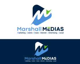 Logo Design entry 2108816 submitted by marsell to the Logo Design for Marshall MEDIAS run by ryanmarshall27