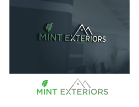 Logo Design entry 2108889 submitted by veva17 to the Logo Design for MINT EXTERIORS  run by Mint75165
