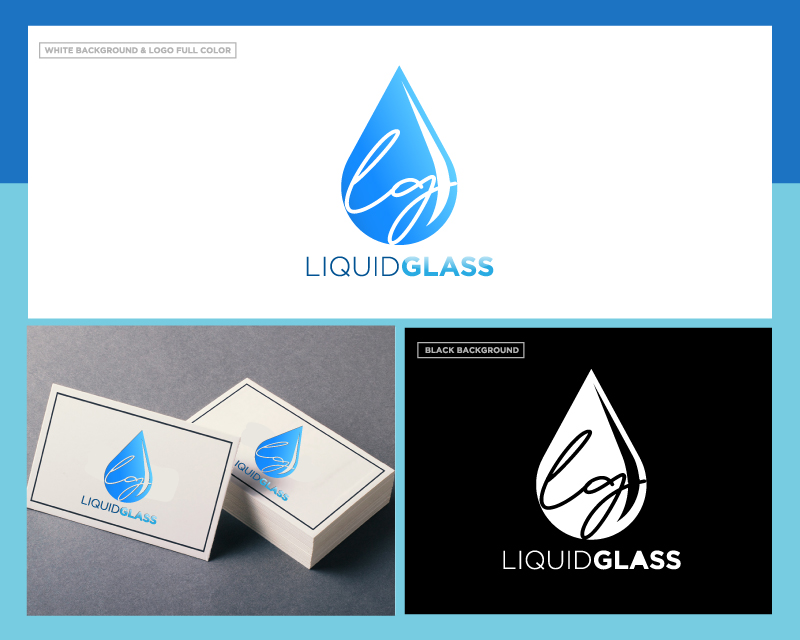Logo Design entry 2111648 submitted by alphaomegamedia to the Logo Design for LIQUID GLASS run by luvvitt