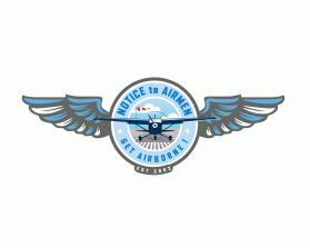 Logo Design entry 2113076 submitted by quimcey to the Logo Design for NoticeToAirmen.com run by iflyskyhawks