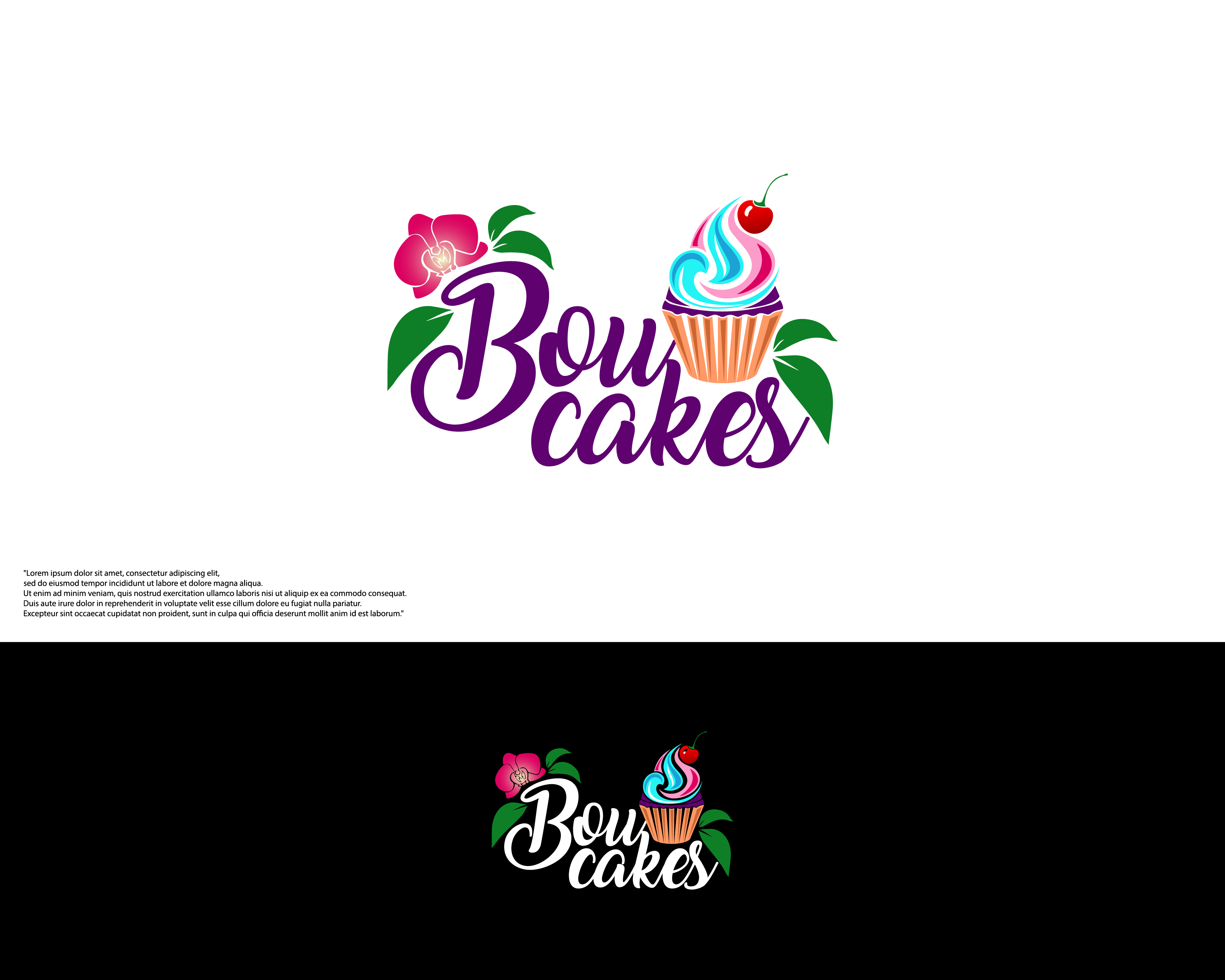 Logo Design entry 2114284 submitted by plexdesign to the Logo Design for BouCakes run by BouCakes