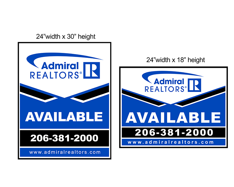 Graphic Design entry 2117376 submitted by arvin to the Graphic Design for Admiral REALTORS run by admiralrealtors