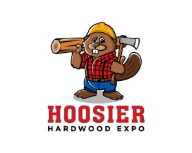 Logo Design entry 2118333 submitted by ArtDevil to the Logo Design for Hoosier Hardwood Expo run by ryanmarshall27