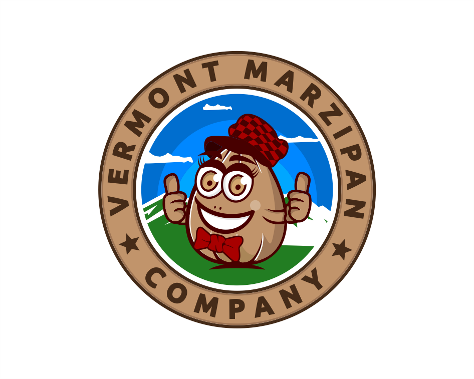 Logo Design entry 2120834 submitted by While.art to the Logo Design for The Vermont Marzipan Company  run by Paul2019