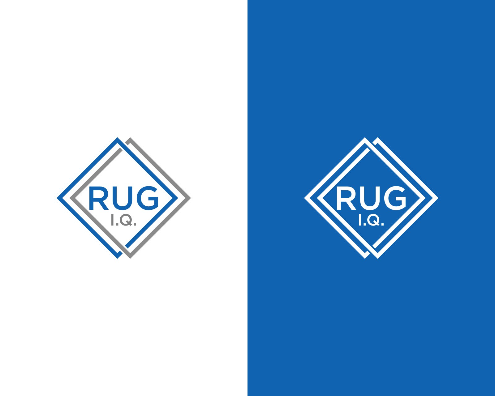 Logo Design entry 2125261 submitted by stArtDesigns to the Logo Design for Rug i.q. run by sameer@alyshaan.com