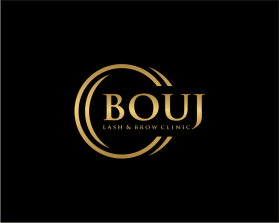 Logo Design Entry 2125384 submitted by Aldrick* to the contest for Bouj Lash & Brow Clinic run by chloe.drew92@hotmail.com