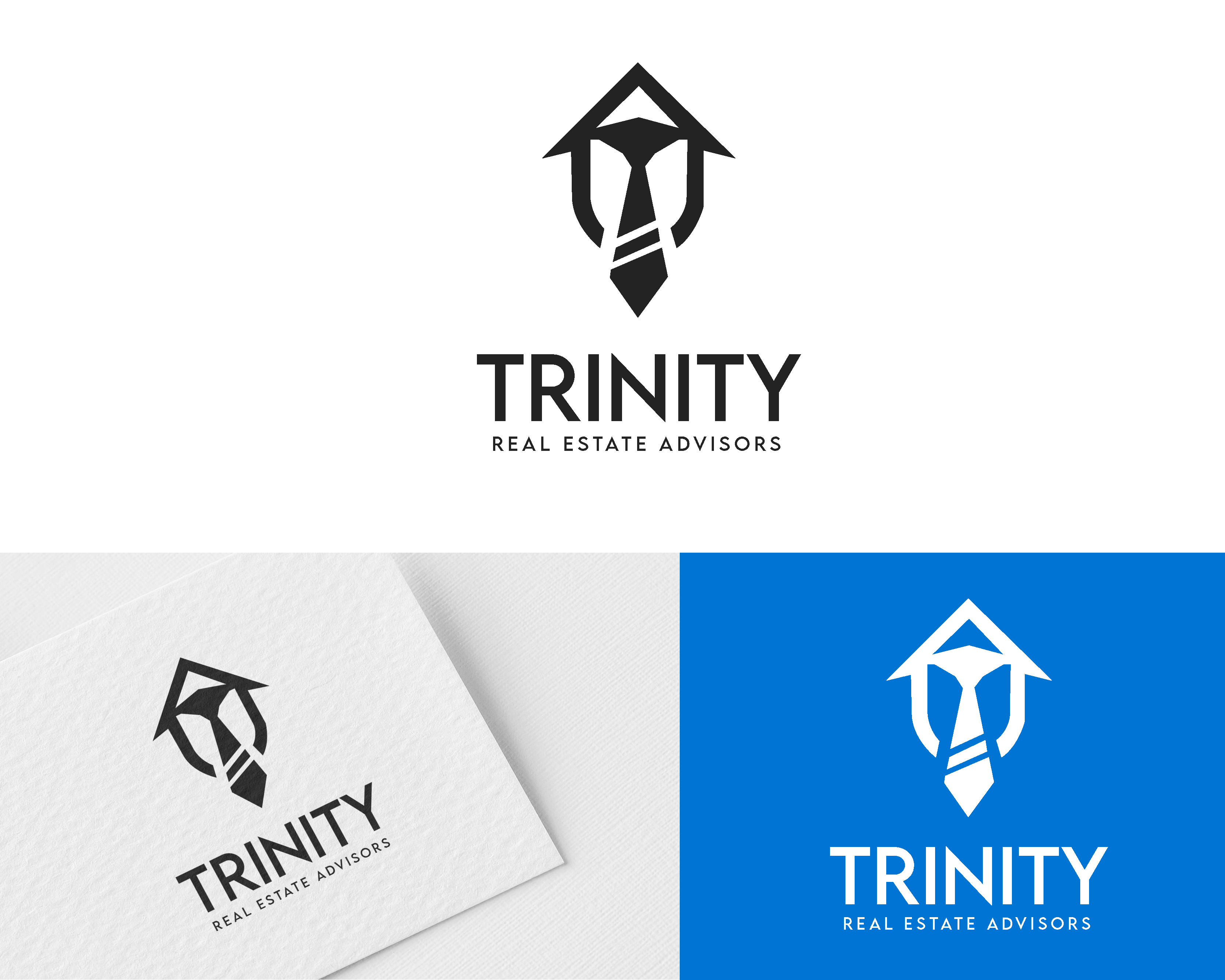 Logo Design entry 2126531 submitted by AbdulROuf to the Logo Design for Trinity Real Estate Advisors run by rayporrello