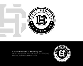 Logo Design Entry 2129409 submitted by FERGUN to the contest for Court-Hampton Painting Inc. run by CHP