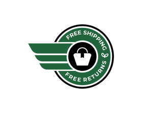 Logo Design Entry 2131487 submitted by kardus to the contest for Free Shipping Free Returns run by gogreenbasket