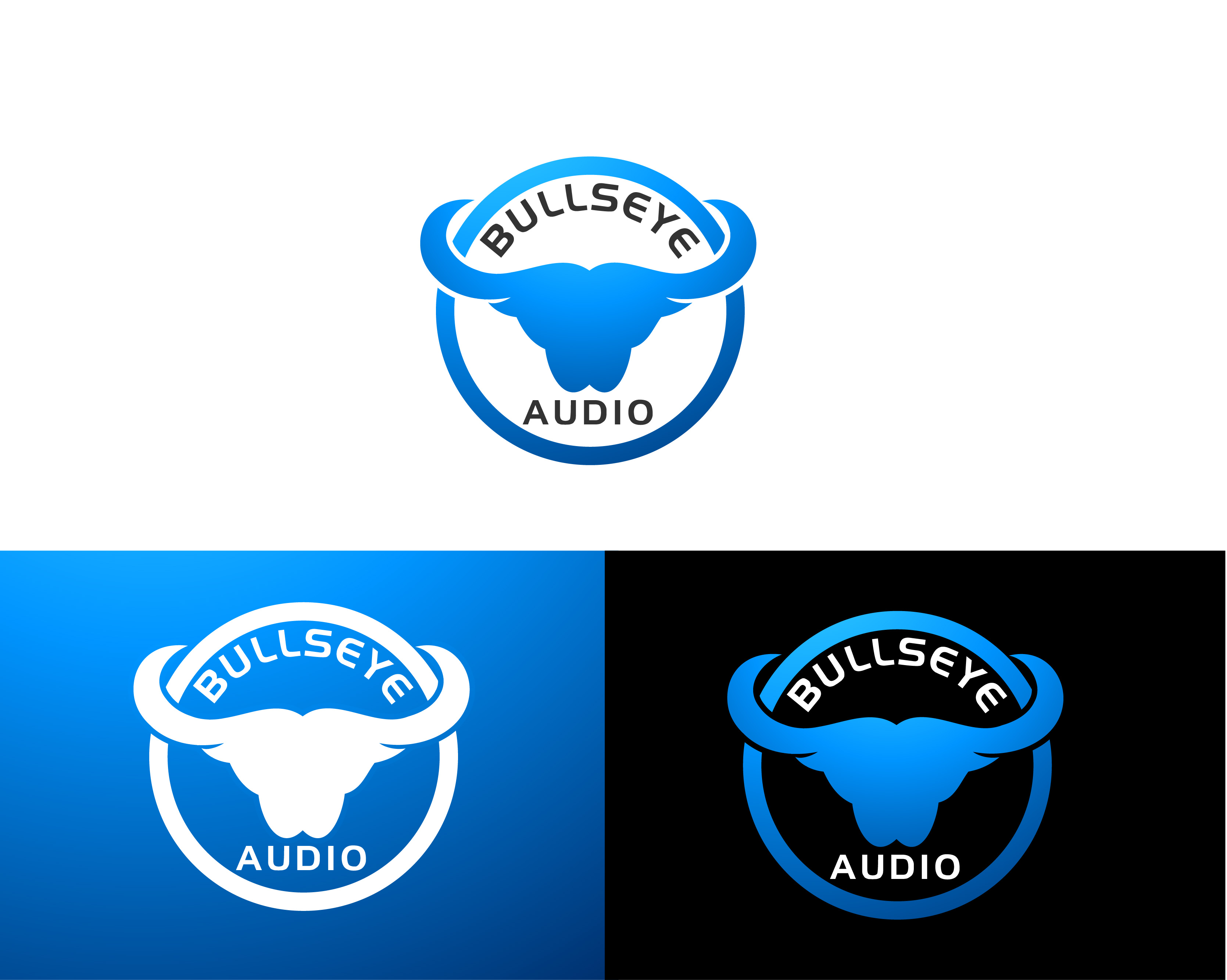 Logo Design entry 2133193 submitted by future22 to the Logo Design for Bullseye Audio run by Bullseye_Audio