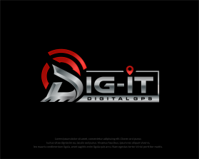 Logo Design entry 2137829 submitted by While.art to the Logo Design for Dig-It Digital GPS run by digitdigitalgps