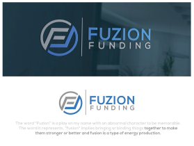 Logo Design Entry 2138275 submitted by denina to the contest for Fuzion Funding run by fuzion