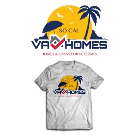 T-Shirt Design entry 2142788 submitted by SplashBucket to the T-Shirt Design for SoCal VA Homes  :  https://www.socalvahomes.org/  run by pete@socalveahomes.org