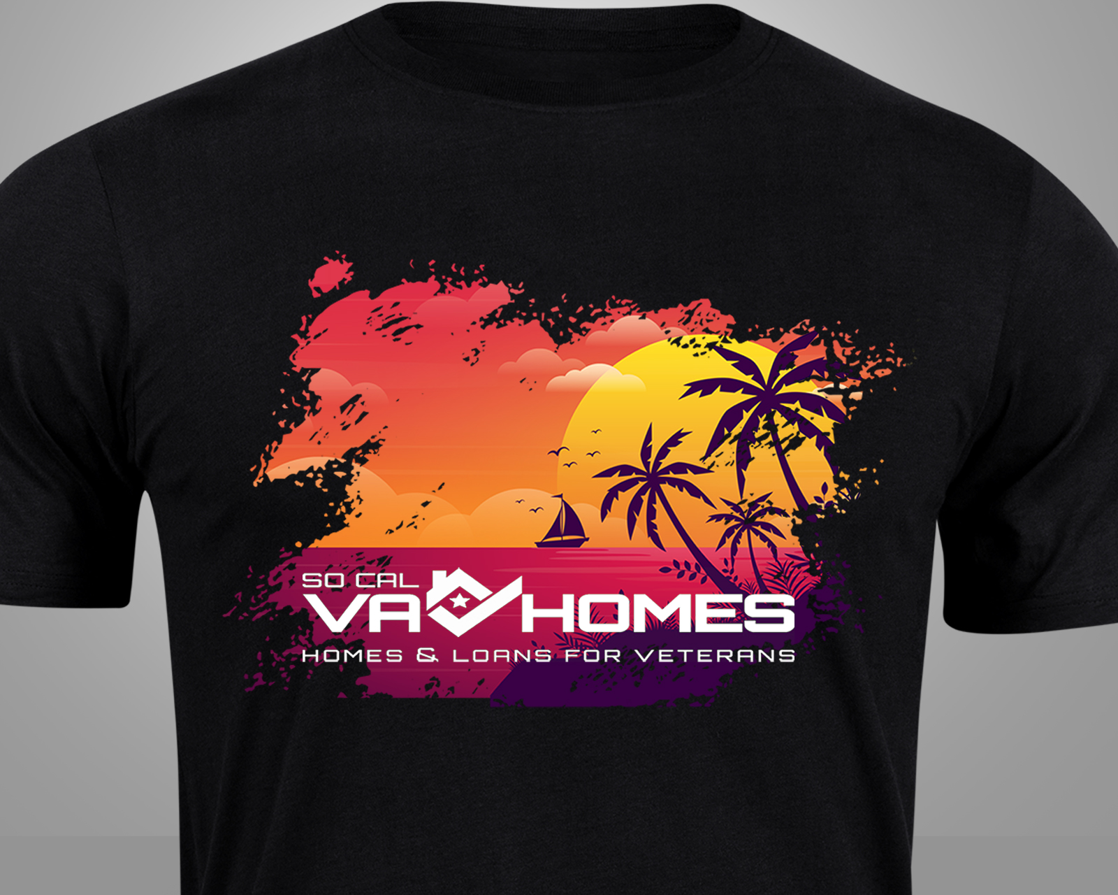 T-Shirt Design entry 2142809 submitted by Rashed251 to the T-Shirt Design for SoCal VA Homes  :  https://www.socalvahomes.org/  run by pete@socalveahomes.org