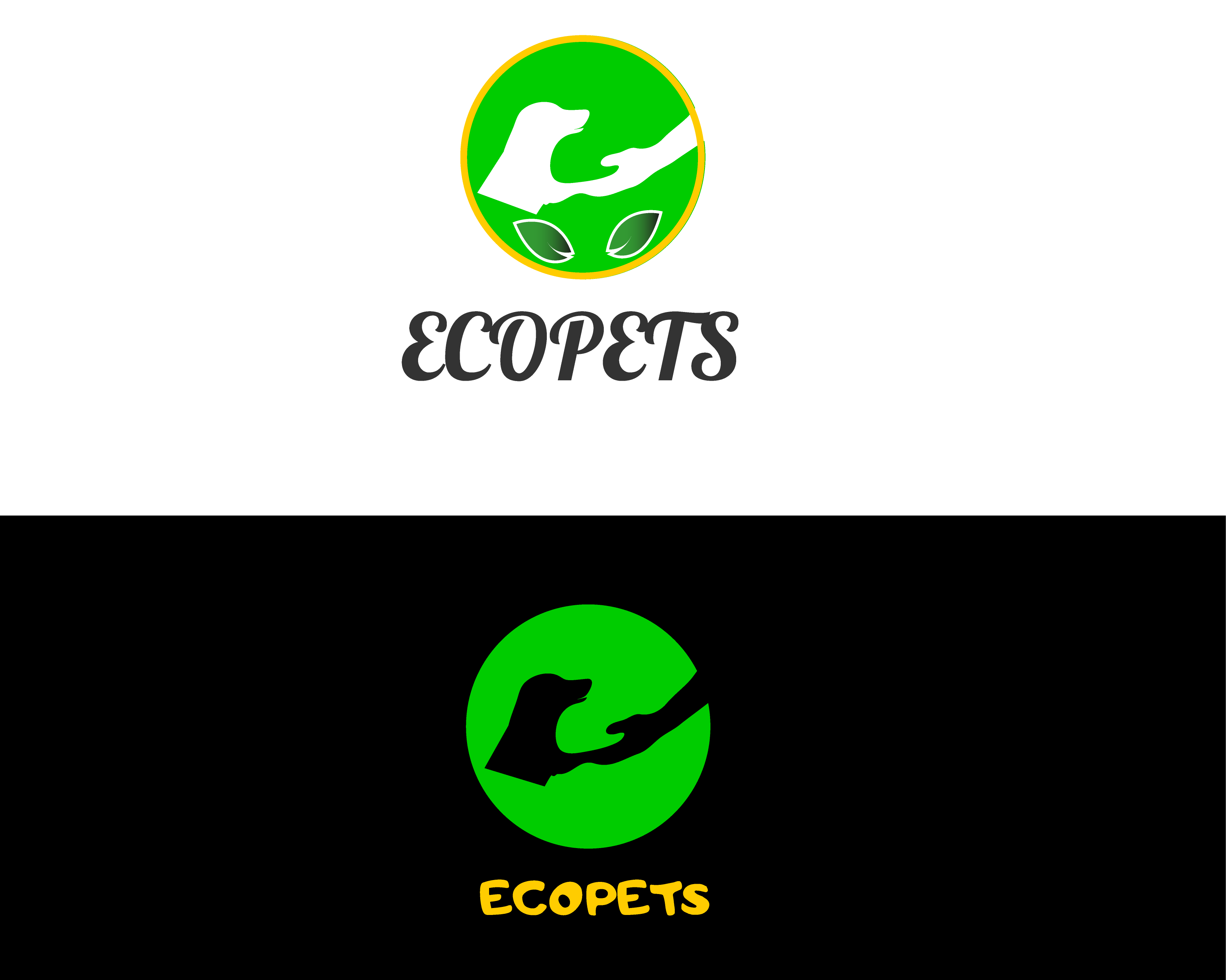 Logo Design entry 2143096 submitted by Dilubagh to the Logo Design for EcoPets run by snazdesigns