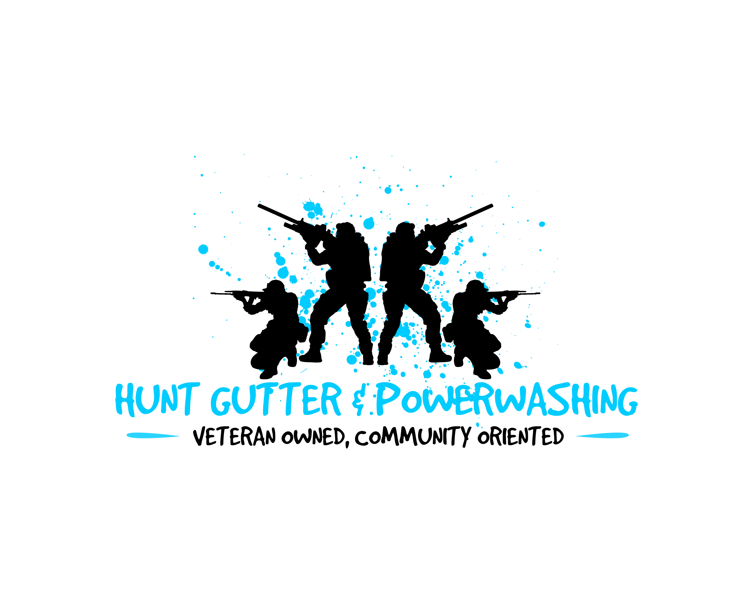 Logo Design entry 2145891 submitted by Adi Dwi Nugroho to the Logo Design for Hunt Gutters & Powerwashing run by huntgutters