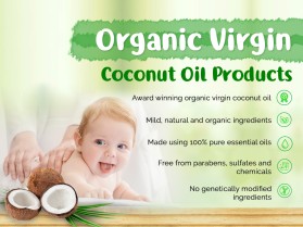 Banner Ad Design entry 2149512 submitted by Rashed251 to the Banner Ad Design for Organic Virgin Coconut Oil products run by Aaron7