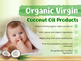 Banner Ad Design entry 2149519 submitted by plexdesign to the Banner Ad Design for Organic Virgin Coconut Oil products run by Aaron7