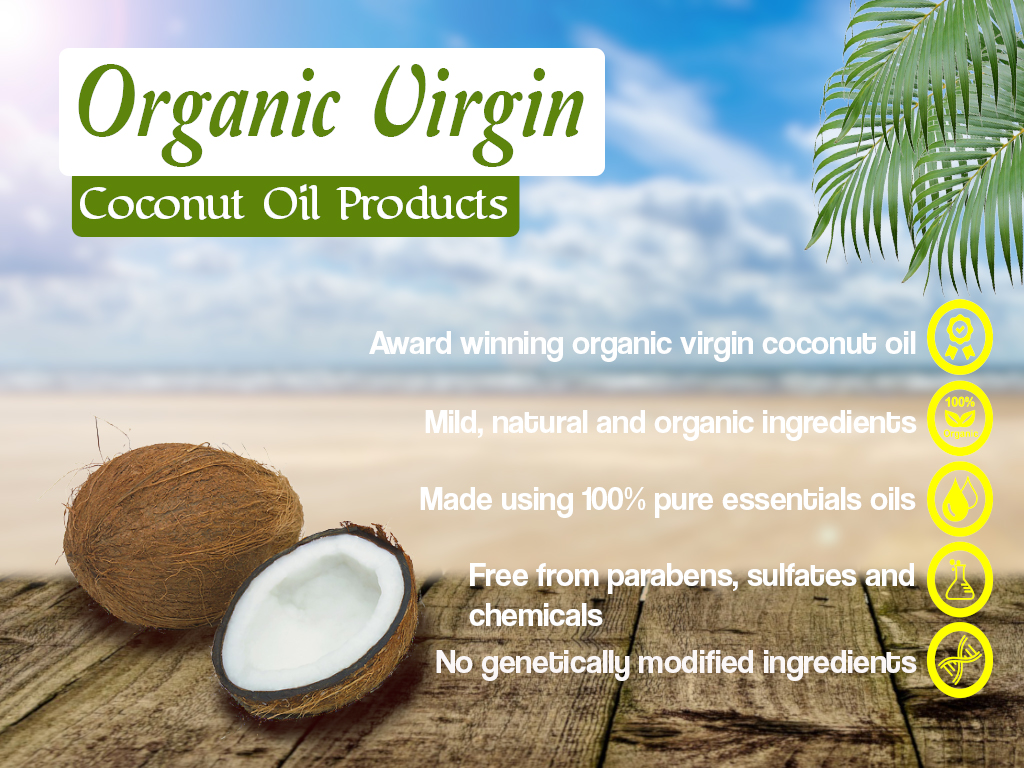 Banner Ad Design entry 2149539 submitted by Ifdesignr to the Banner Ad Design for Organic Virgin Coconut Oil products run by Aaron7