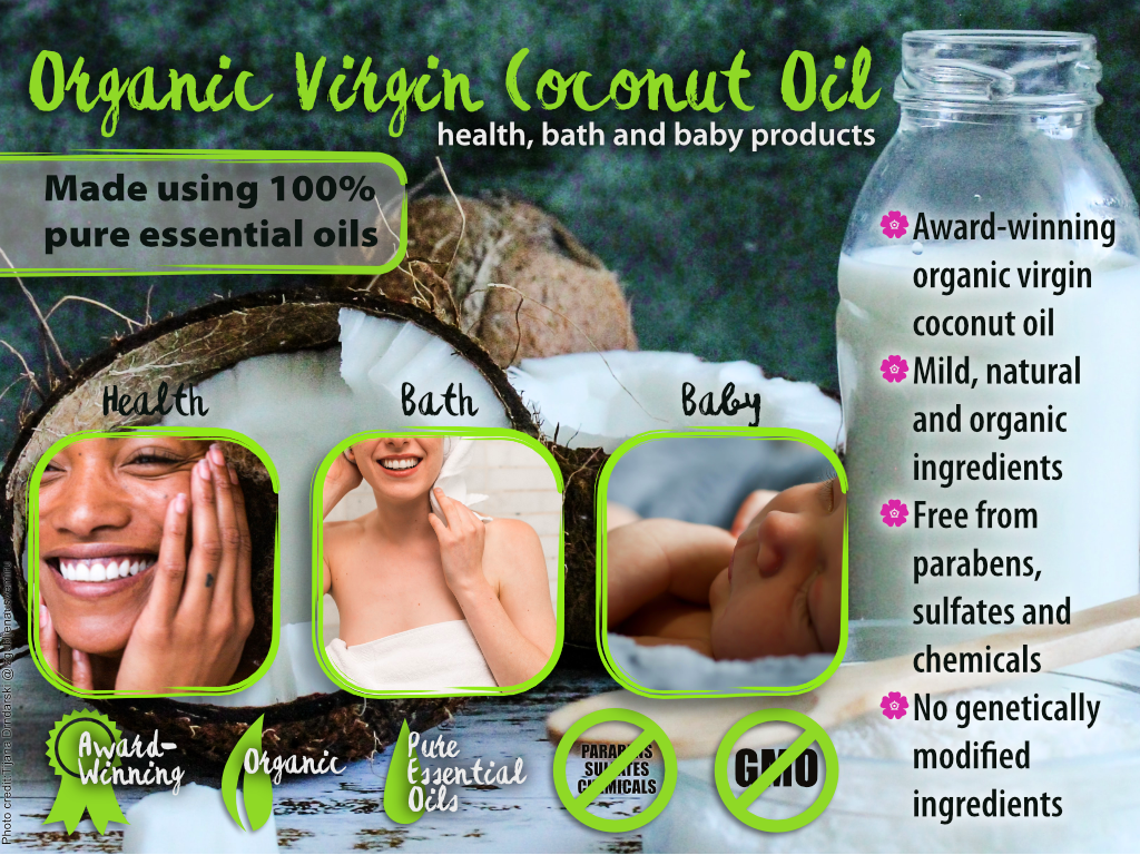 Banner Ad Design entry 2149539 submitted by john12343 to the Banner Ad Design for Organic Virgin Coconut Oil products run by Aaron7