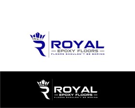 Logo Design entry 2149840 submitted by Adi Dwi Nugroho to the Logo Design for Royal Epoxy Floors run by b33media
