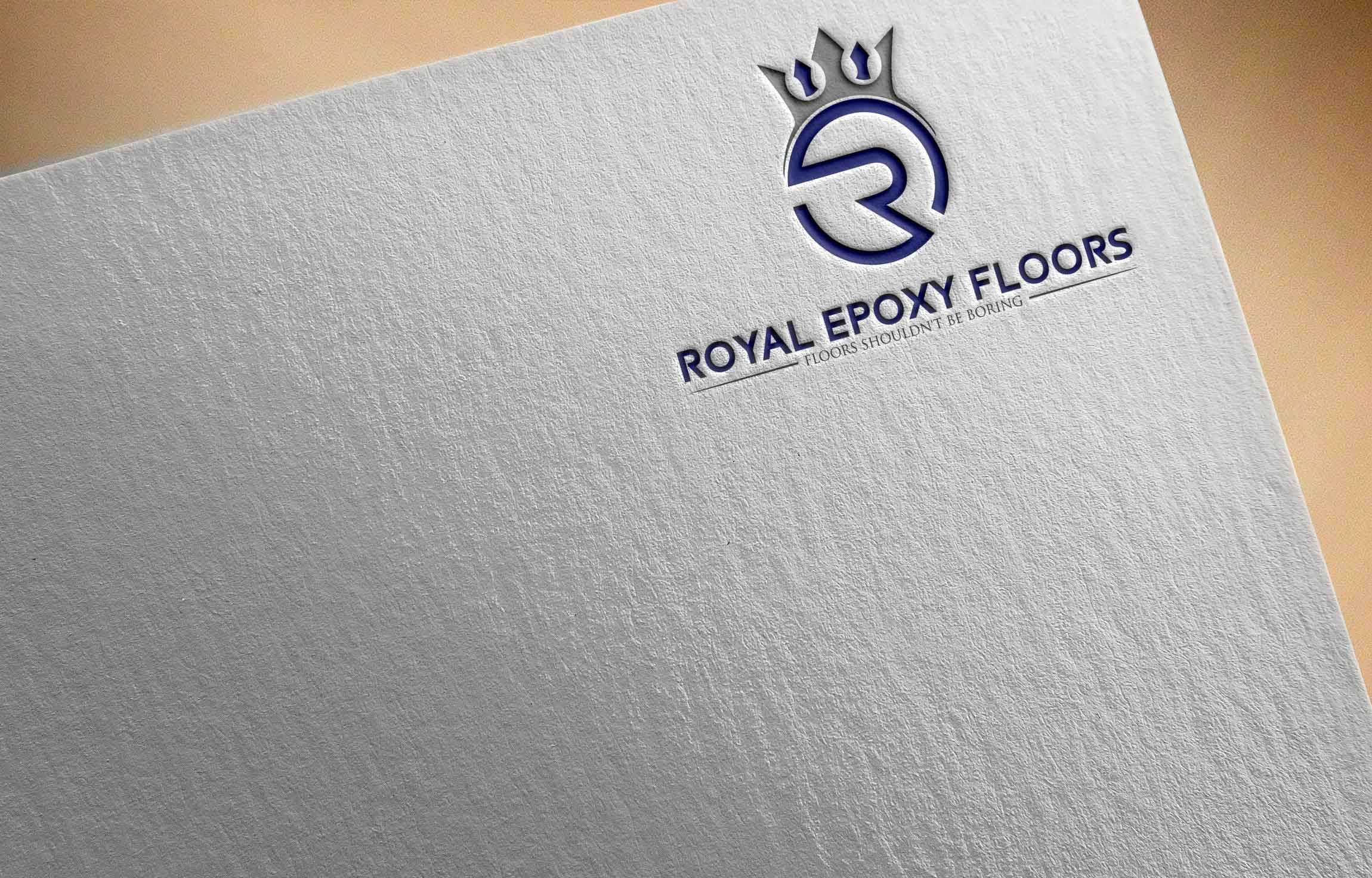 Logo Design entry 2149846 submitted by freelancernursultan to the Logo Design for Royal Epoxy Floors run by b33media