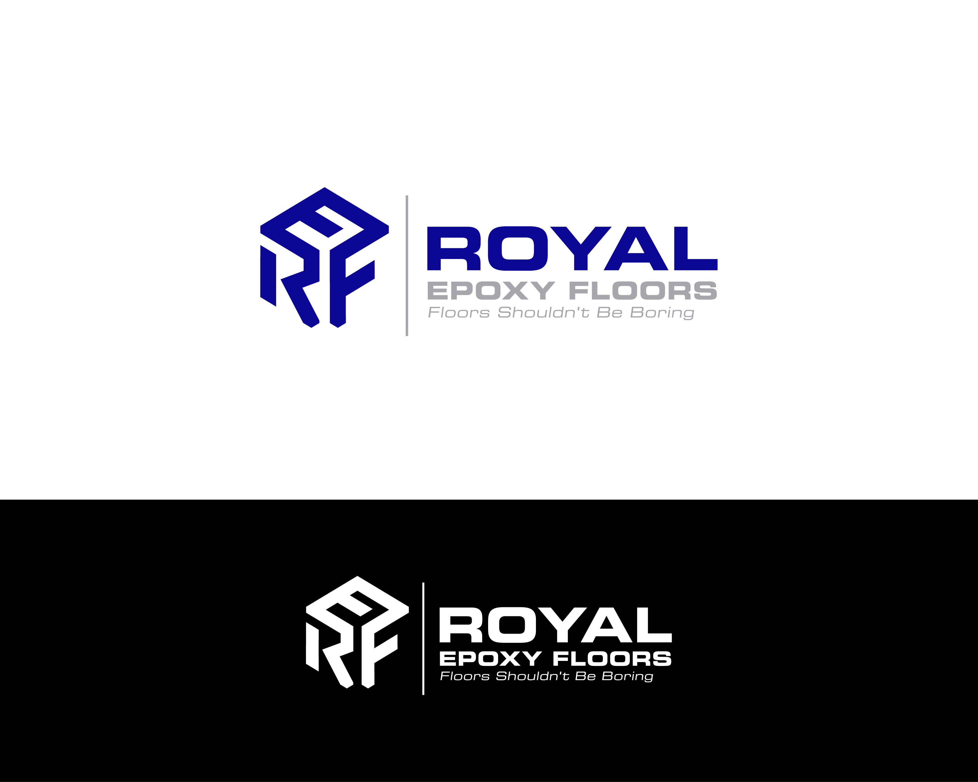 Logo Design entry 2149848 submitted by ezm to the Logo Design for Royal Epoxy Floors run by b33media