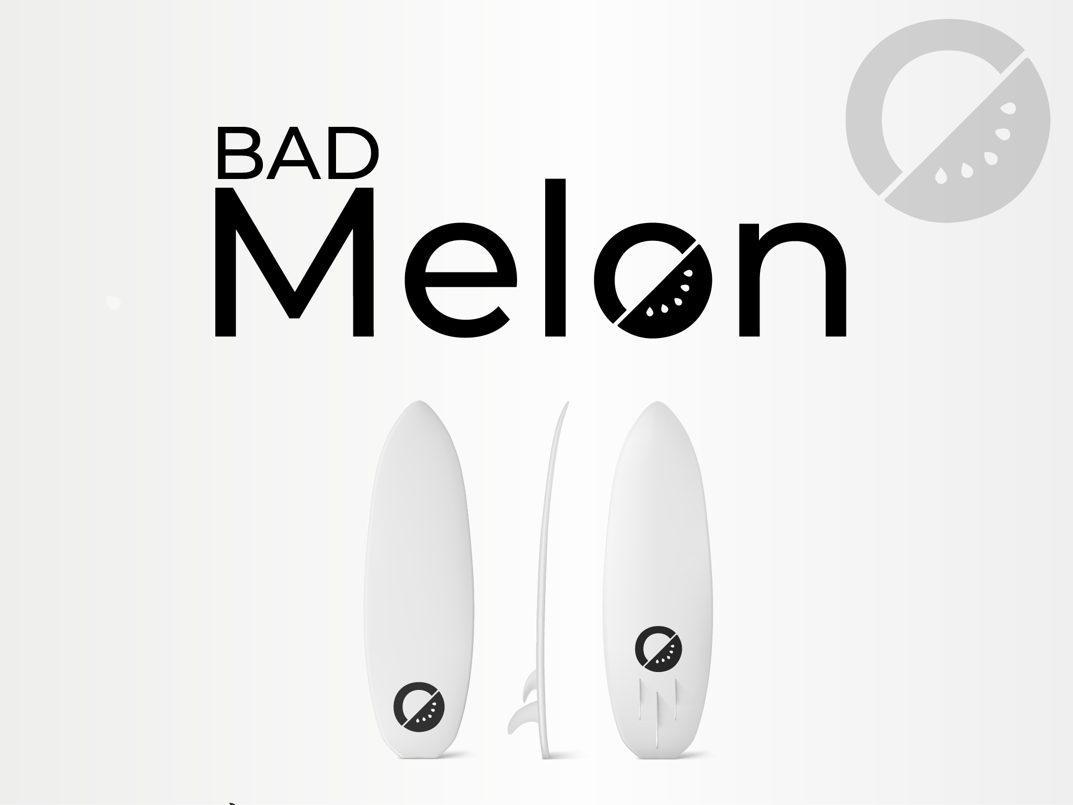 Logo Design entry 2150721 submitted by farahlouaz to the Logo Design for Bad Melon  run by Erika_Anderson 