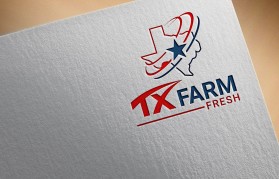 Logo Design Entry 2150890 submitted by Creative_Shafiq to the contest for TX Farm Fresh run by smaggard0604