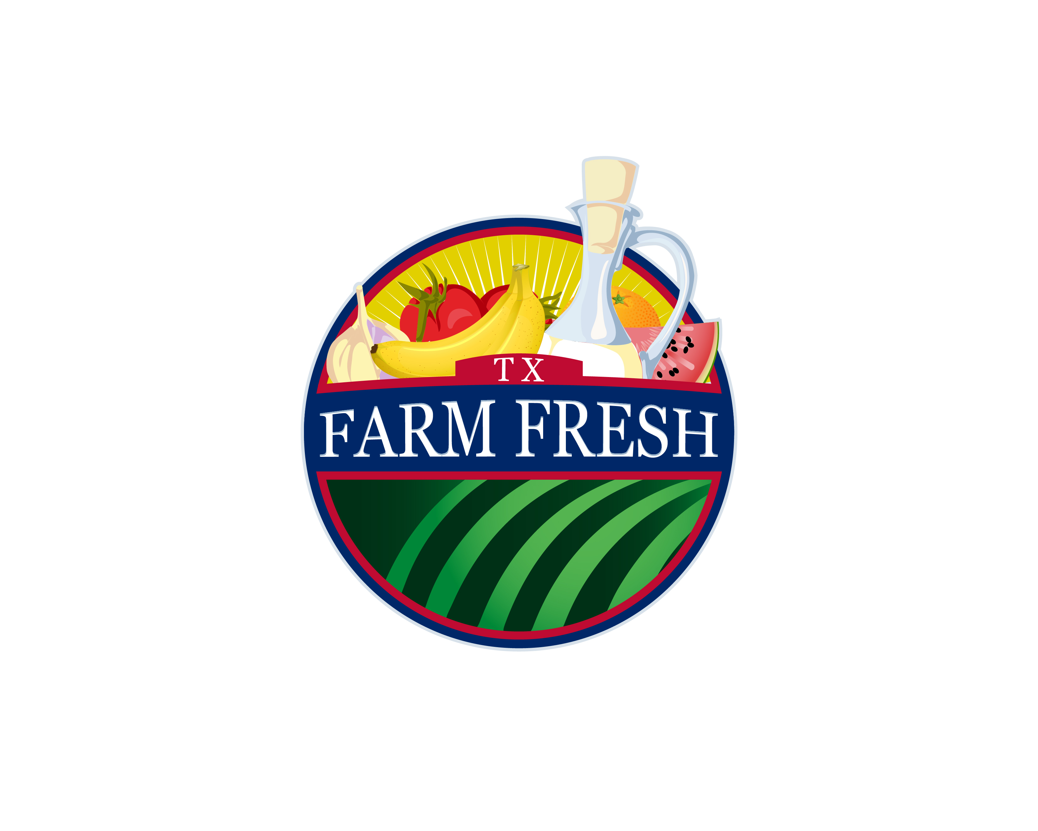 Logo Design entry 2150963 submitted by CarlosPD to the Logo Design for TX Farm Fresh run by smaggard0604