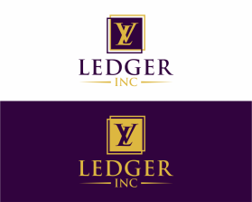 Logo Design entry 2153276 submitted by Hasibul_083 to the Logo Design for LV LEDGER, INC. run by Lizv66