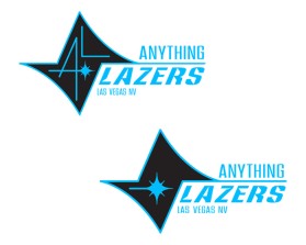 Logo Design Entry 2156599 submitted by jupiter cola design to the contest for Anything Lazers  run by chris@colapool.com