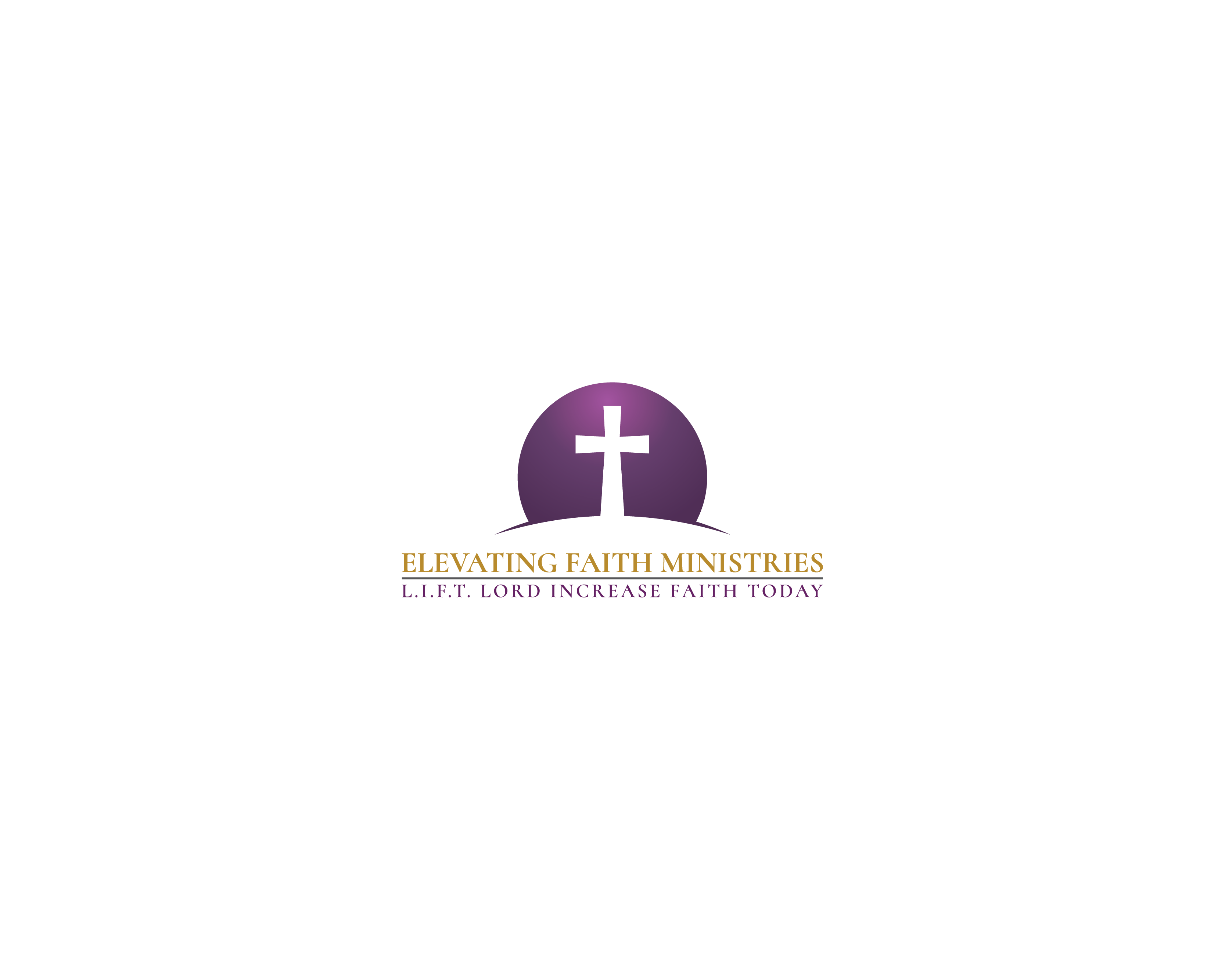 Logo Design entry 2157032 submitted by gilangwepe to the Logo Design for Elevating Faith Ministries run by troney50