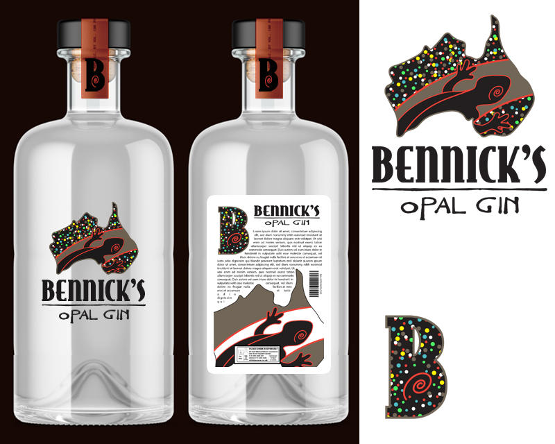Logo Design entry 2159979 submitted by jupiter cola design to the Logo Design for Bennick’s run by bensonwinterbourn@hotmail.com