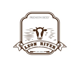 Logo Design entry 2160533 submitted by Armchtrm to the Logo Design for Leon River Premium Beef run by Saengbrock