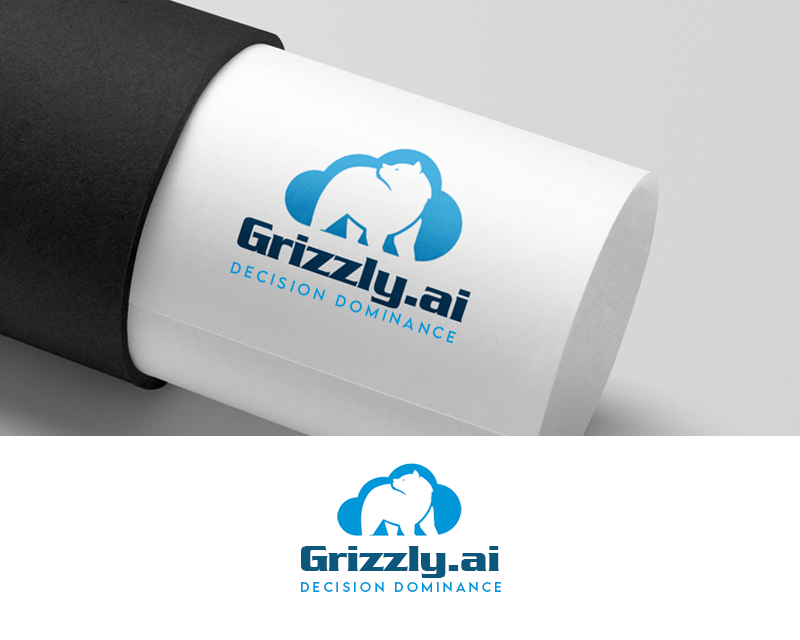 Logo Design entry 2162663 submitted by ChampenG to the Logo Design for Grizzly.ai run by jhart@aeroequity.com