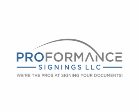 Logo Design entry 2162761 submitted by vale_art to the Logo Design for PROformance Signings LLC run by PROformance Signings