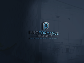 Another design by vale_art submitted to the Logo Design for PROformance Signings LLC by PROformance Signings