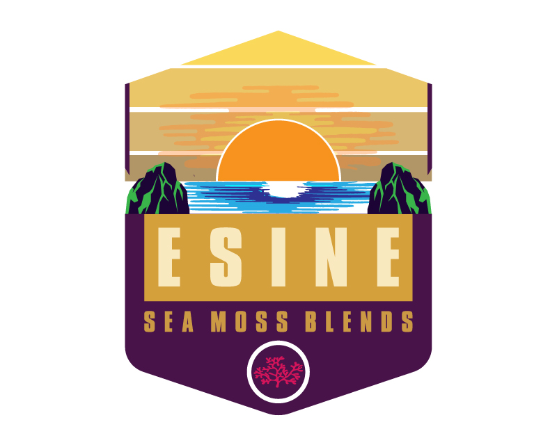 Logo Design entry 2163323 submitted by CanopeeDesigns to the Logo Design for Esine Sea Moss Blends run by deniselee