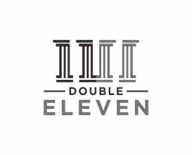Logo Design entry 2163423 submitted by tegdar to the Logo Design for DoubleEleven run by cleargreen