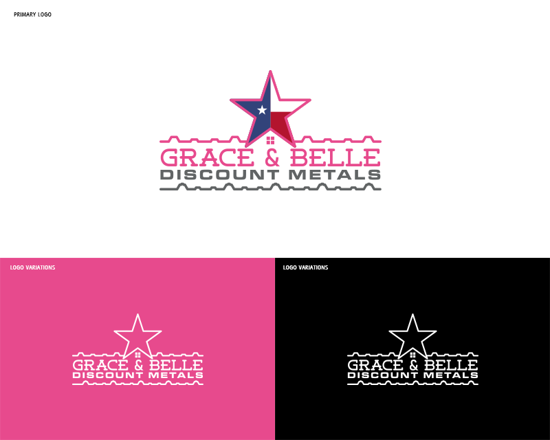 Logo Design entry 2166305 submitted by sanrell to the Logo Design for Grace & Belle Discount Metals run by Grace.and.belle