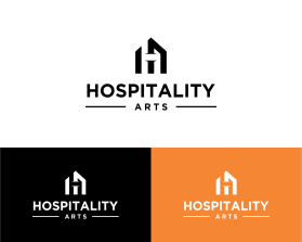 Logo Design Entry 2172915 submitted by ucup to the contest for Hospitality Arts (this is updated from the original contest name T&R Hospitality Arts) run by Rossireland