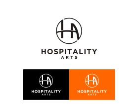 Logo Design Entry 2173031 submitted by Grafixdesain to the contest for Hospitality Arts (this is updated from the original contest name T&R Hospitality Arts) run by Rossireland